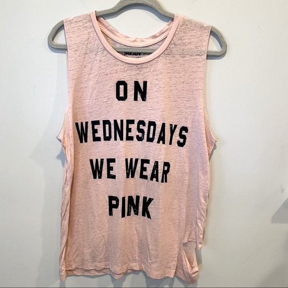 Mean Girls Pink Tank Top - Picture 1 of 6